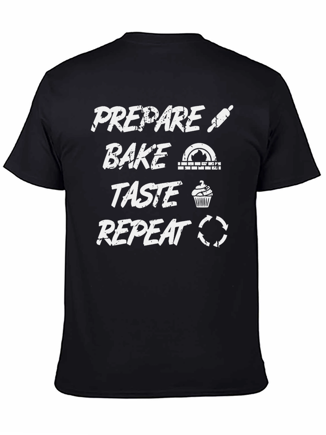 Prepare Bake Taste Repeat T-Shirt