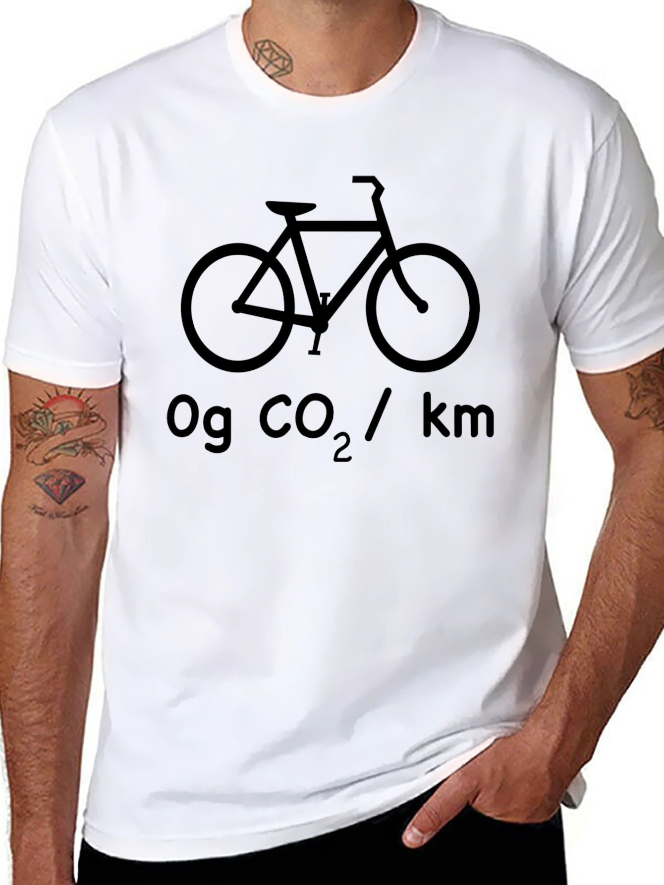 Eco-Friendly Bike T-Shirt - 0g CO2/km
