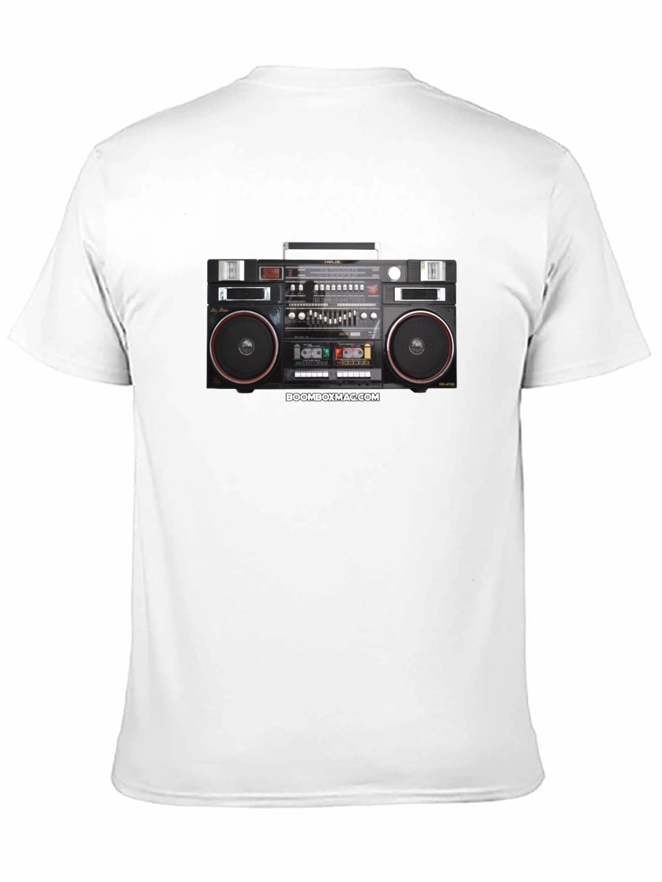Boombox Mag Black T-Shirt
