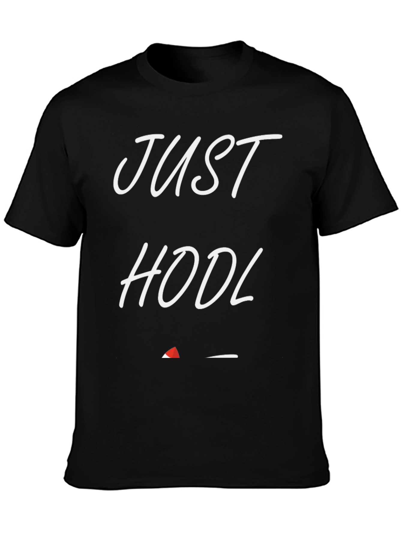 Just HODL Crypto T-Shirt - Black