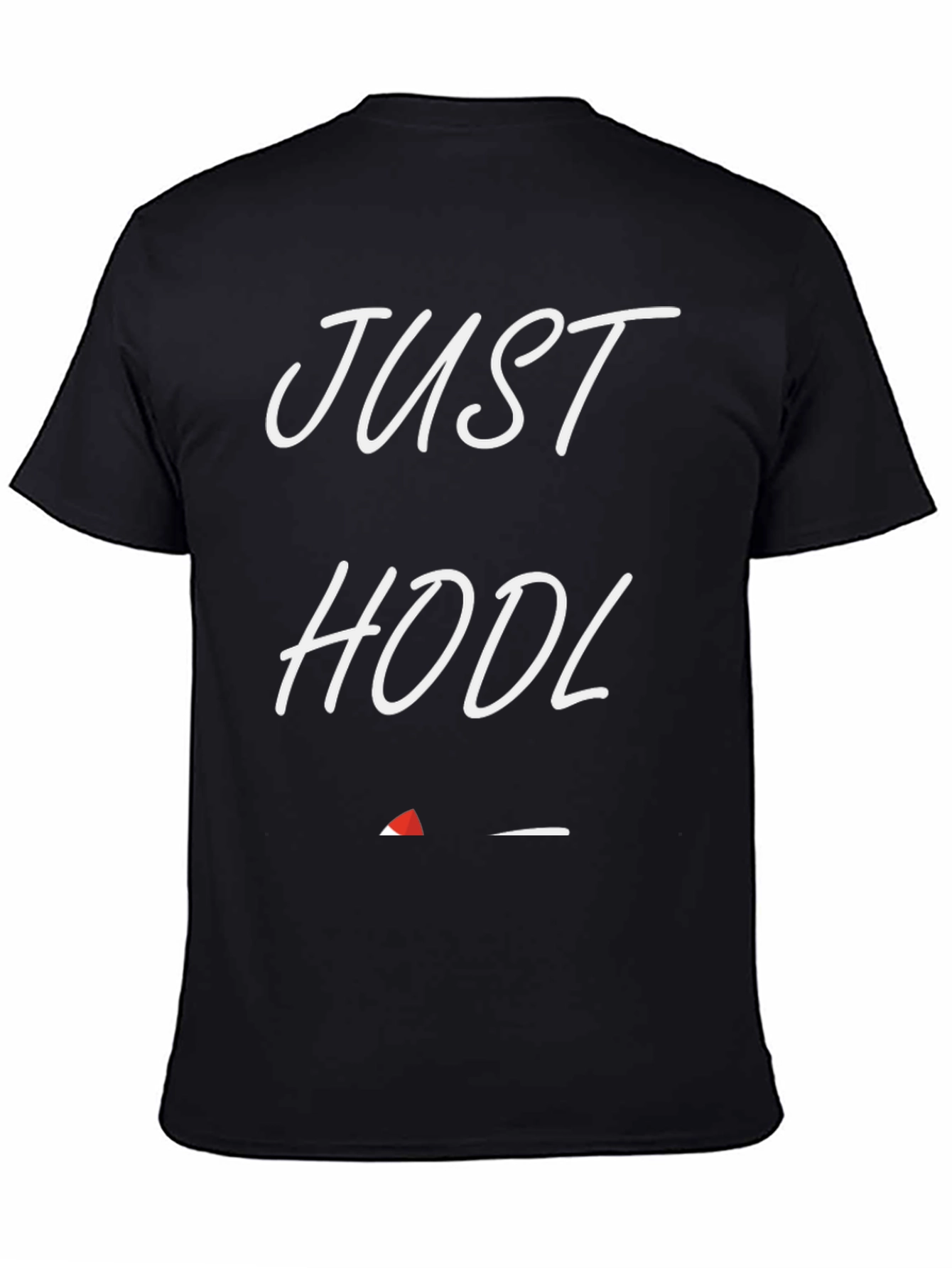 Just HODL Crypto T-Shirt - Black