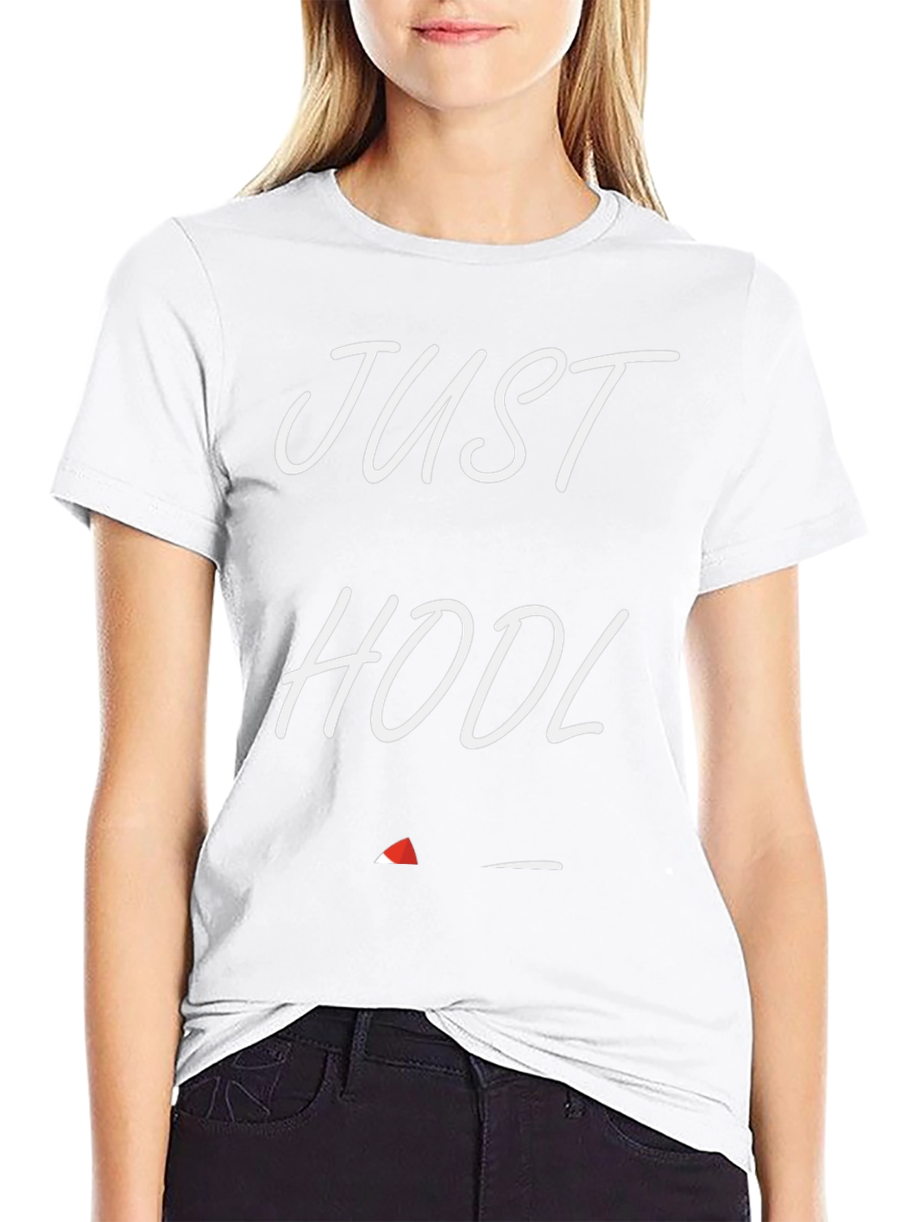 Just HODL Crypto T-Shirt - Black