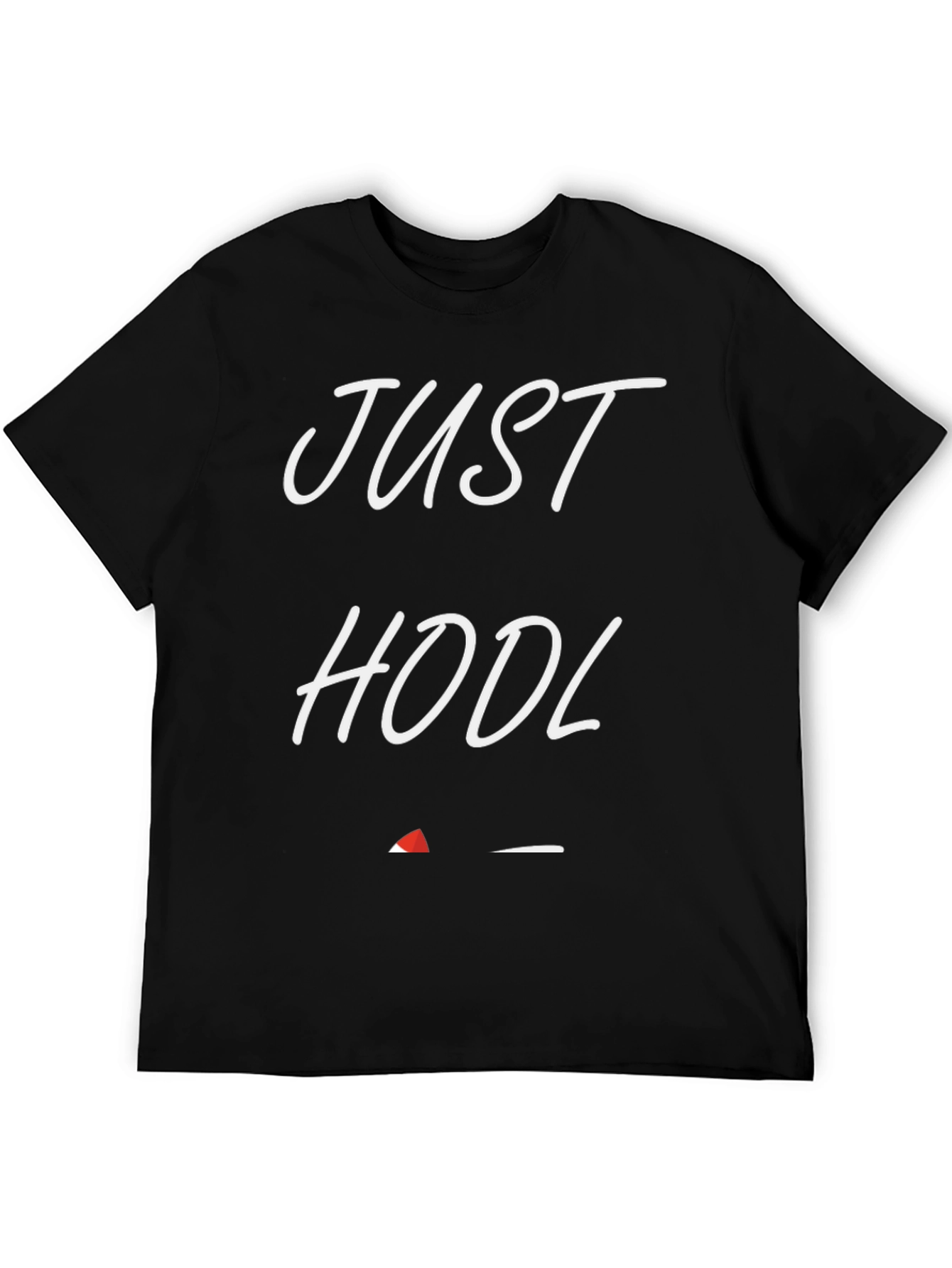 Just HODL Crypto T-Shirt - Black