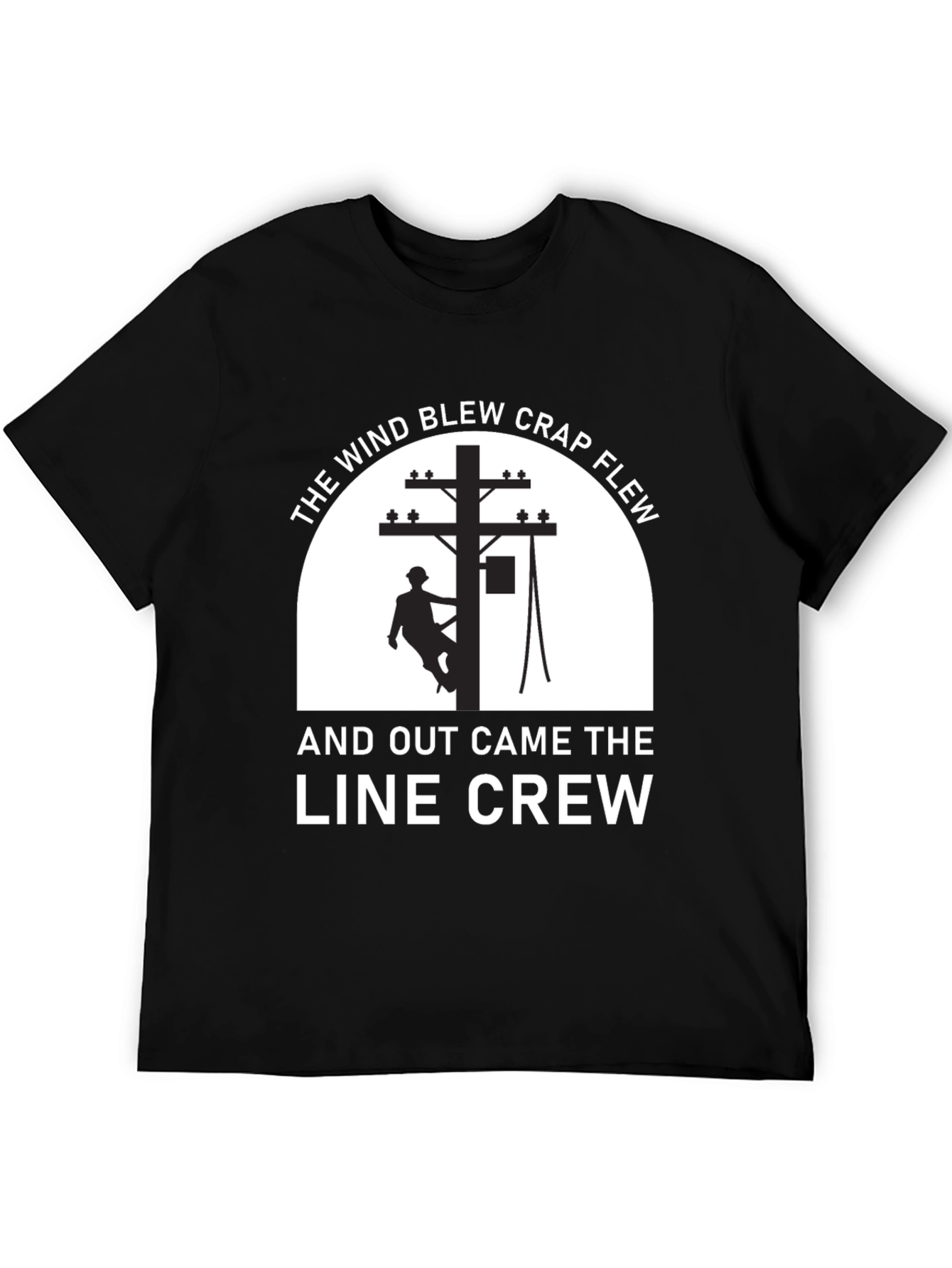 Line Crew Humor T-Shirt