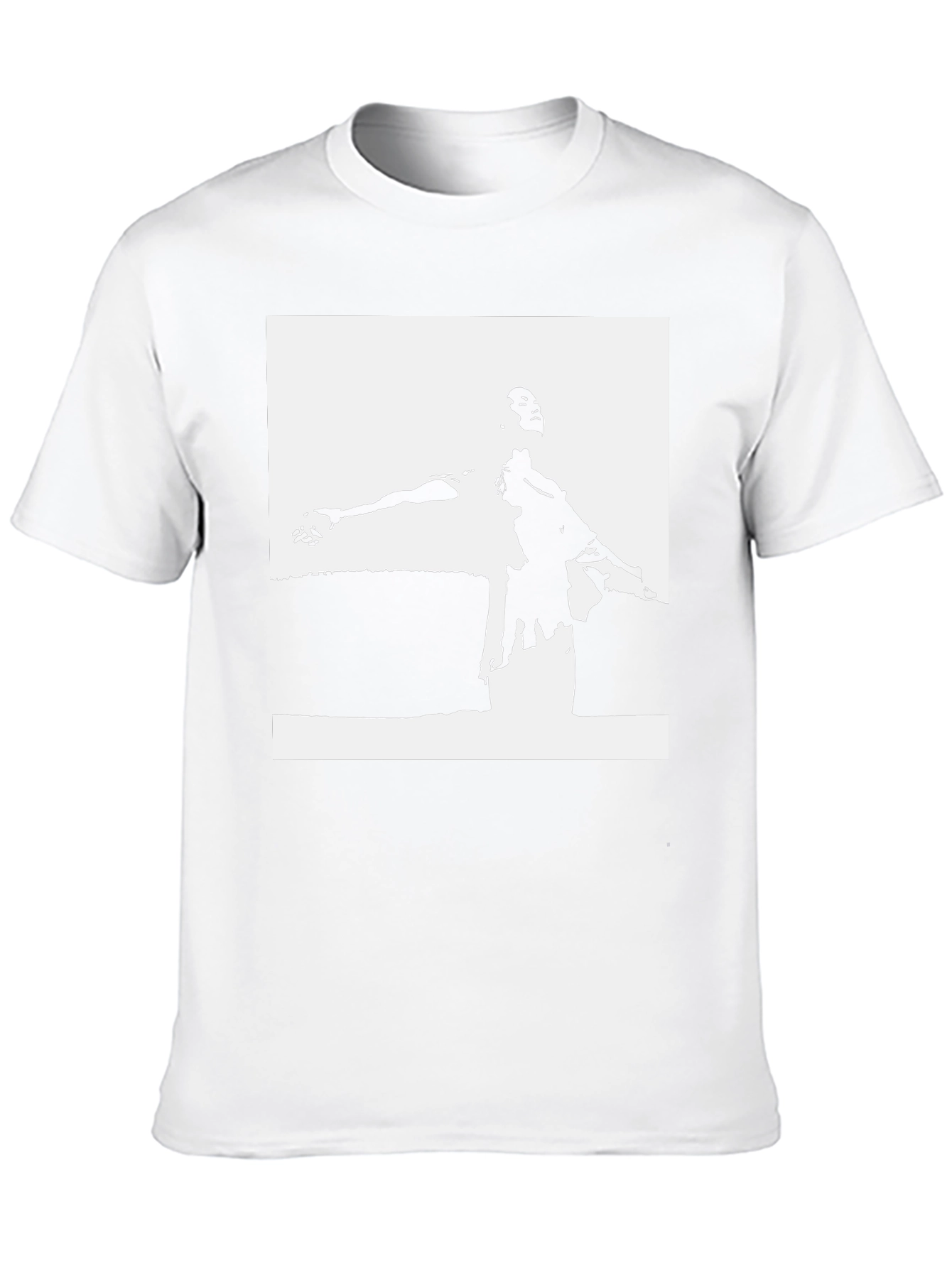 Abstract Black T-Shirt