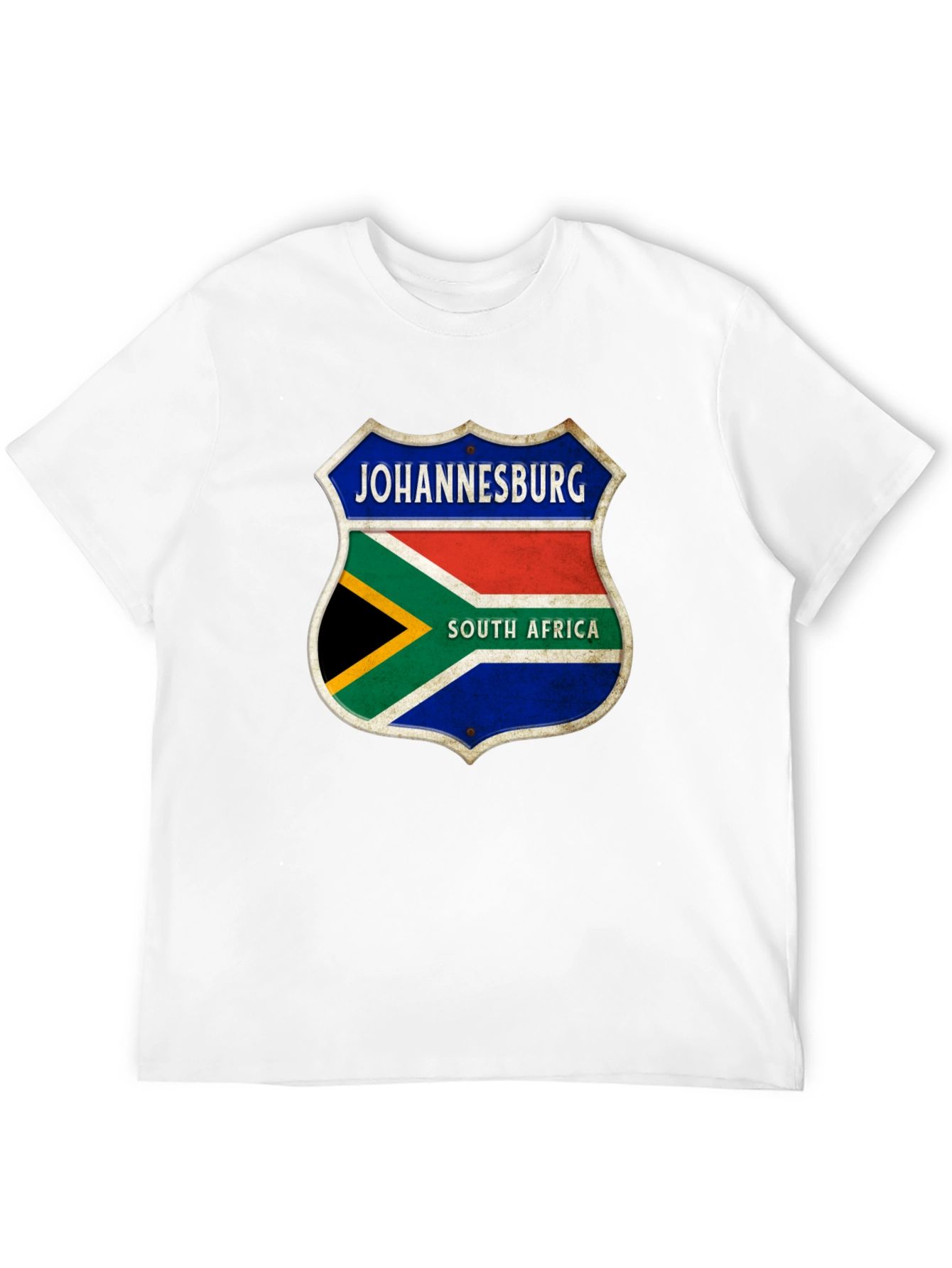 Johannesburg South Africa Shield Graphic T-Shirt