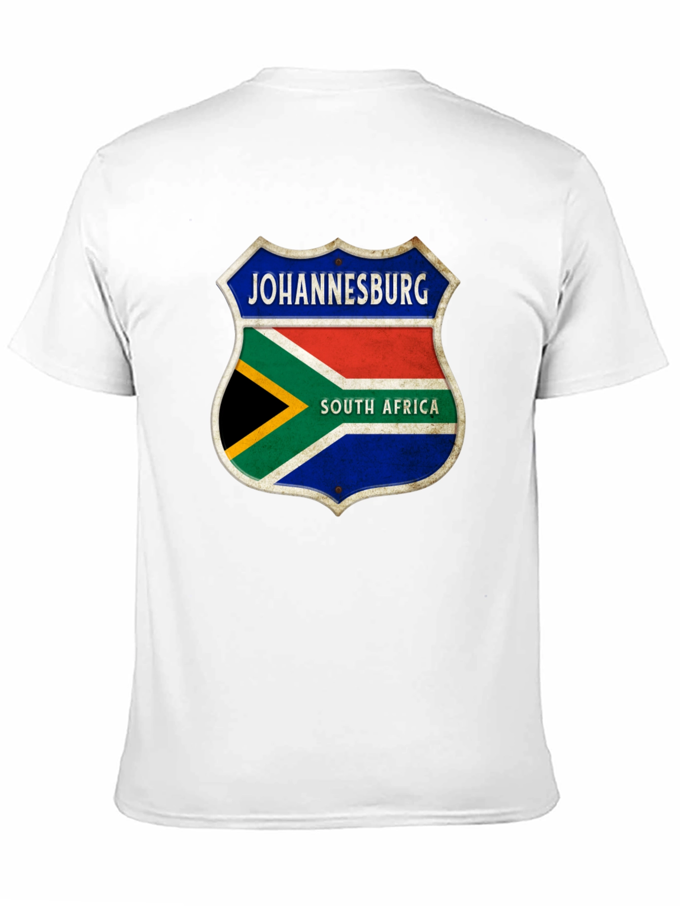 Johannesburg South Africa Shield Graphic T-Shirt