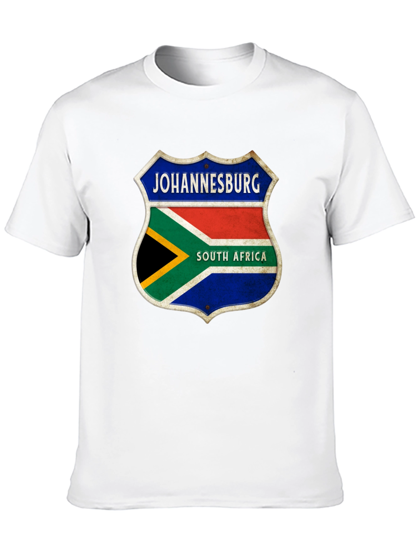 Johannesburg South Africa Shield Graphic T-Shirt