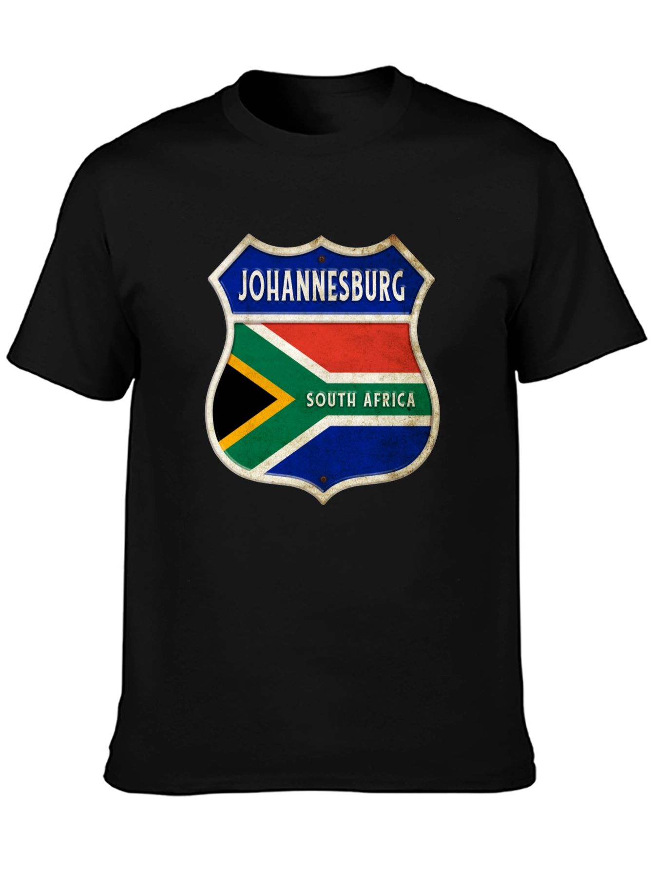 Johannesburg South Africa Shield Graphic T-Shirt