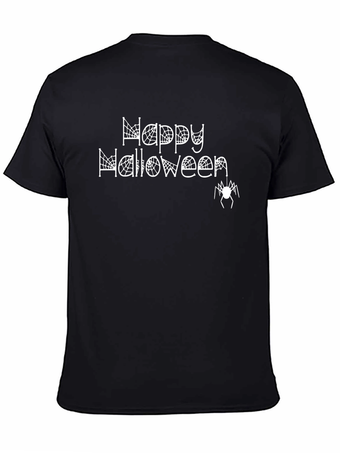 Happy Halloween Spiderweb T-Shirt