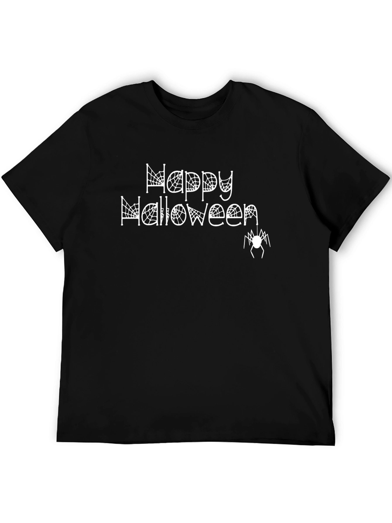 Happy Halloween Spiderweb T-Shirt