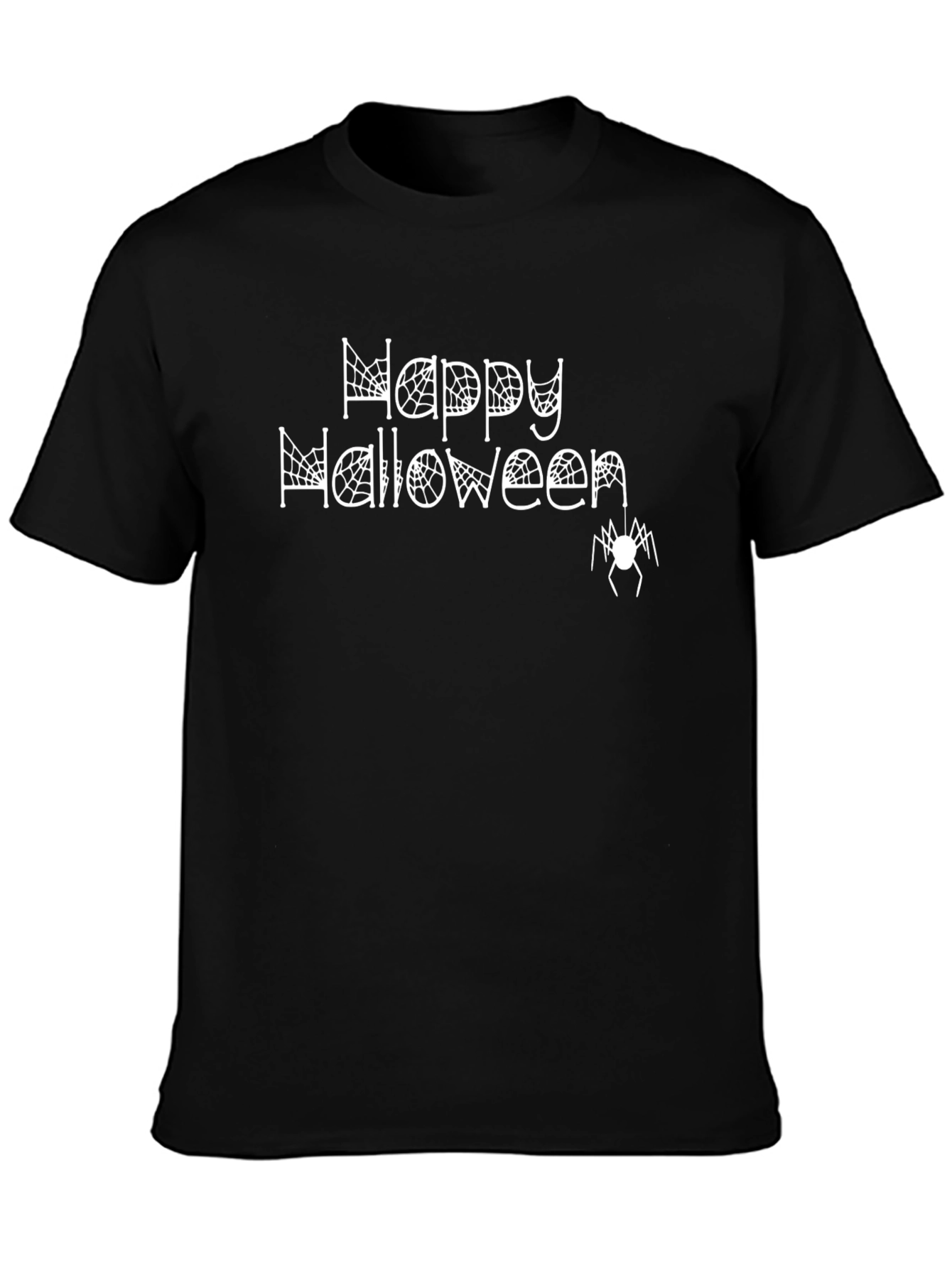 Happy Halloween Spiderweb T-Shirt
