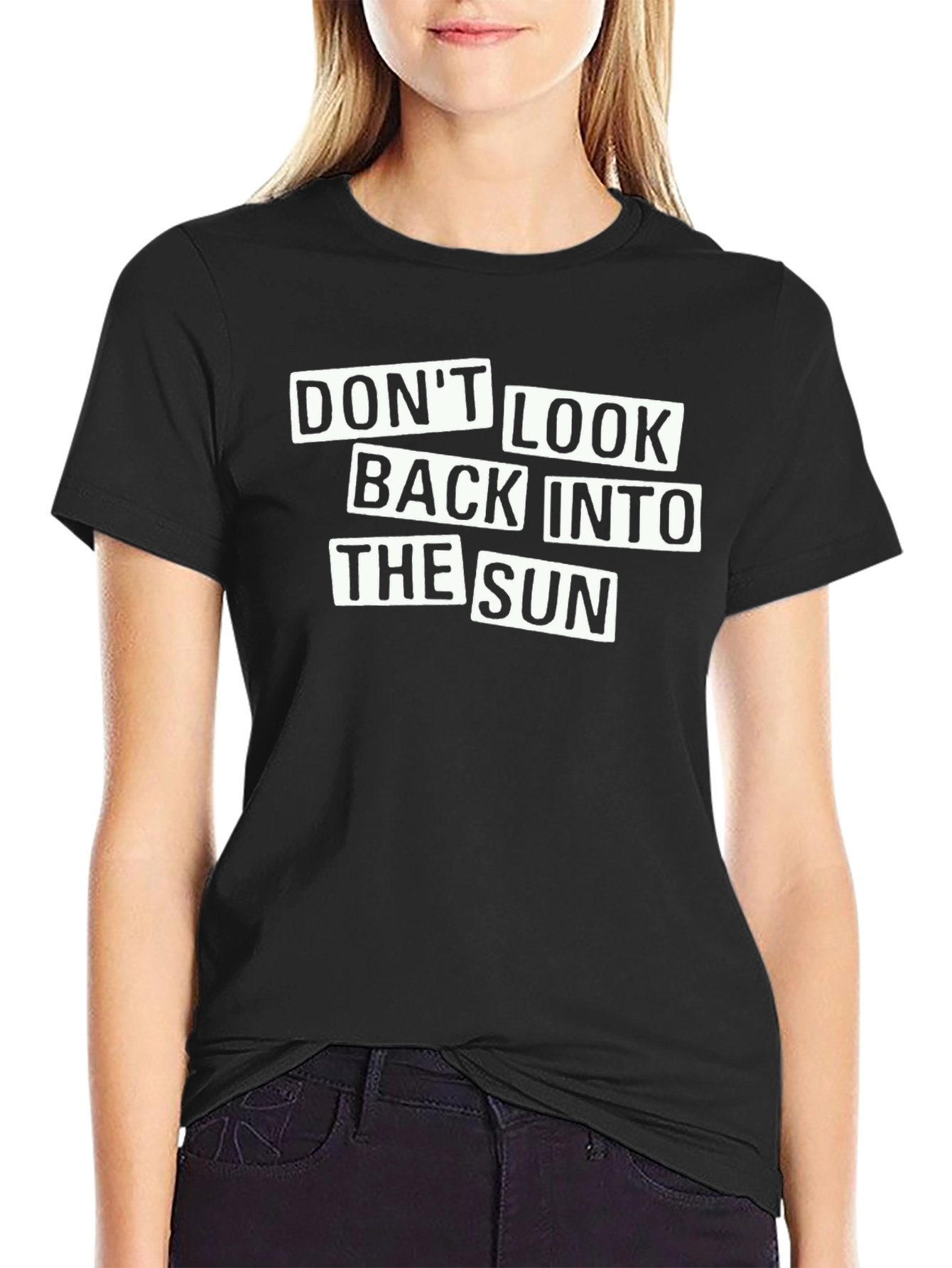 Dont Look Back Into The Sun Graphic Tee