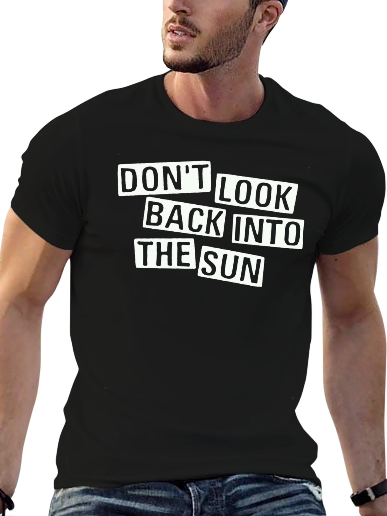 Dont Look Back Into The Sun Graphic Tee