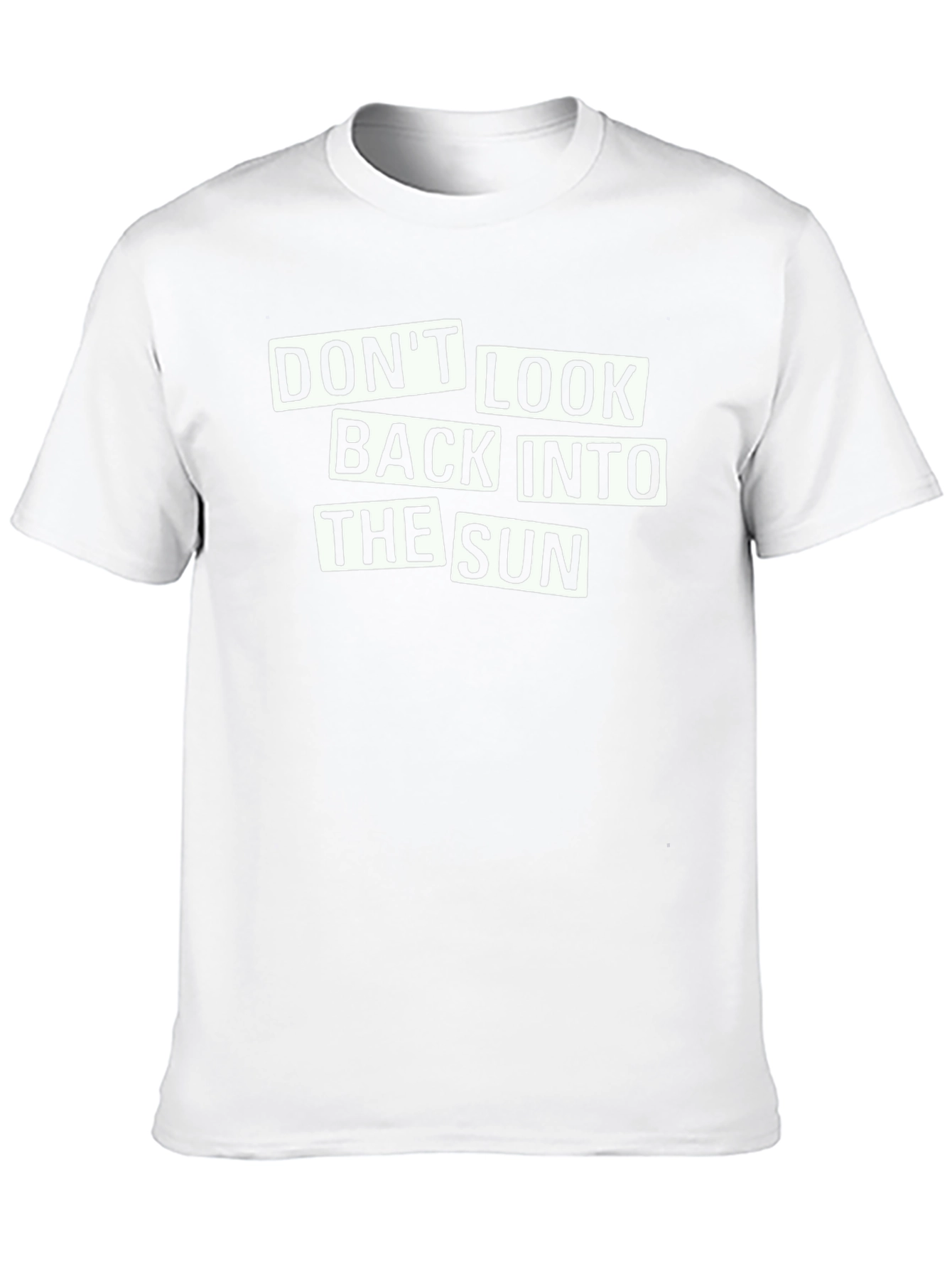 Dont Look Back Into The Sun Graphic Tee