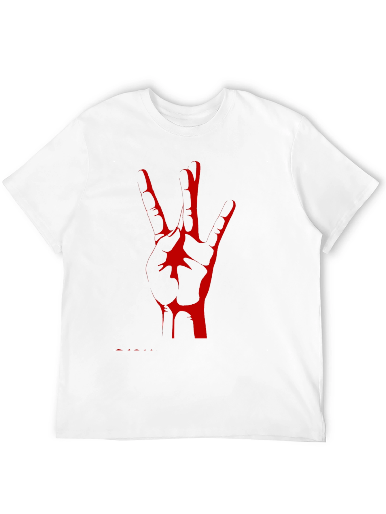 West Coast Hand Sign Black T-Shirt