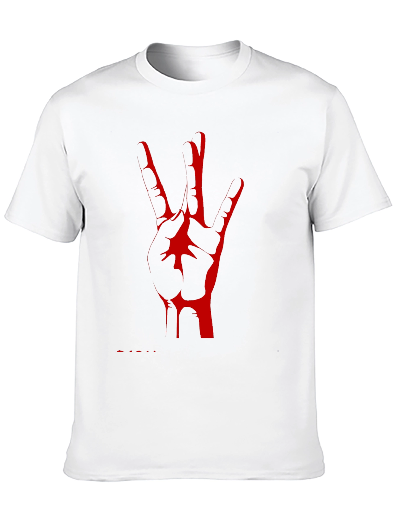 West Coast Hand Sign Black T-Shirt