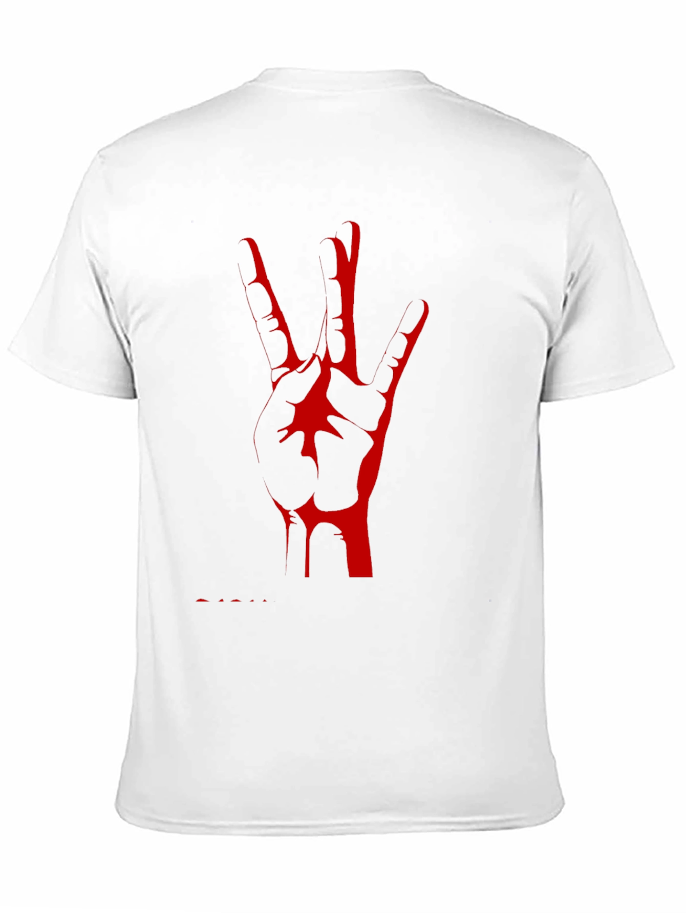 West Coast Hand Sign Black T-Shirt
