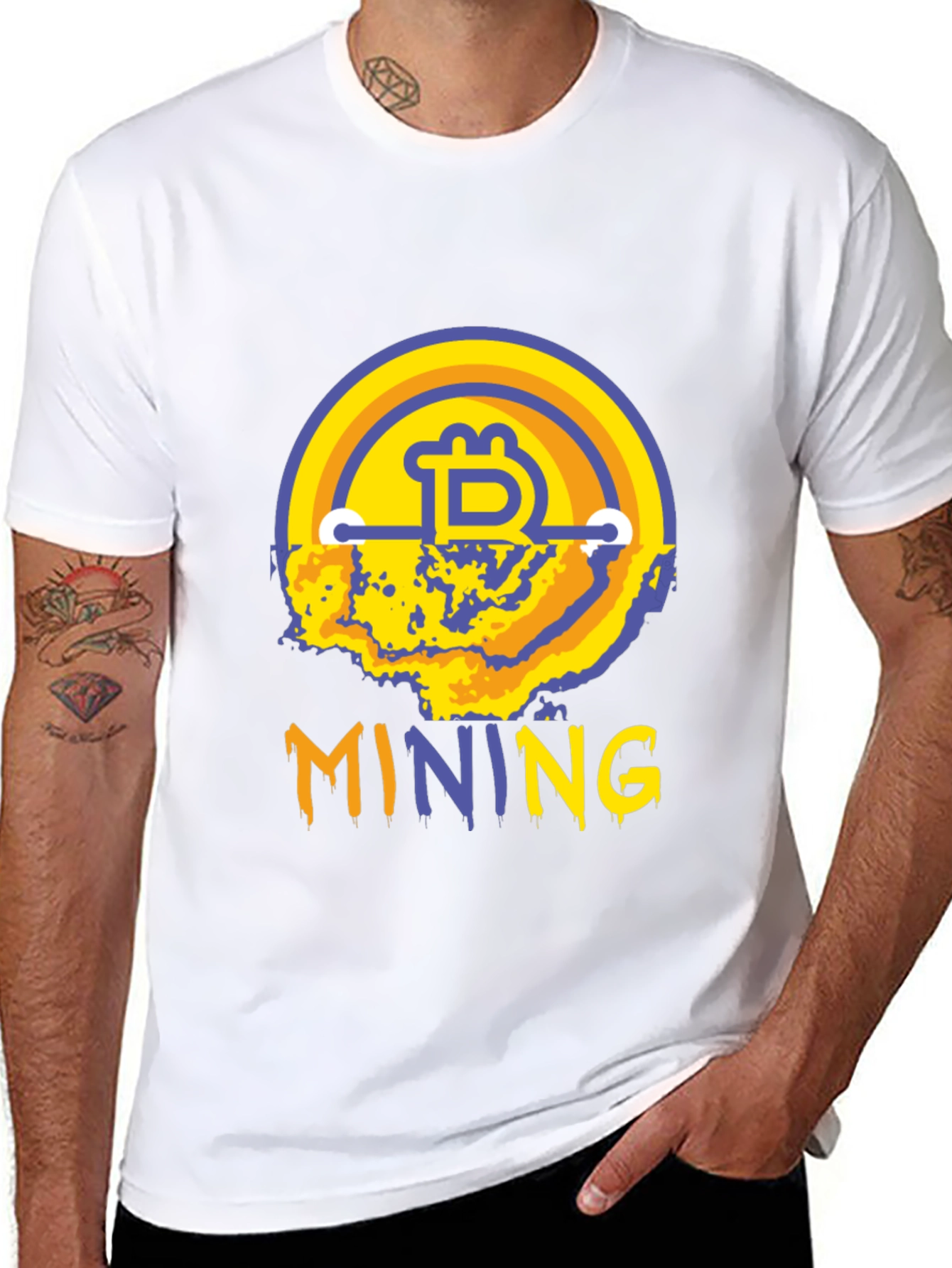 Bitcoin Mining T-Shirt - Crypto Currency Tee