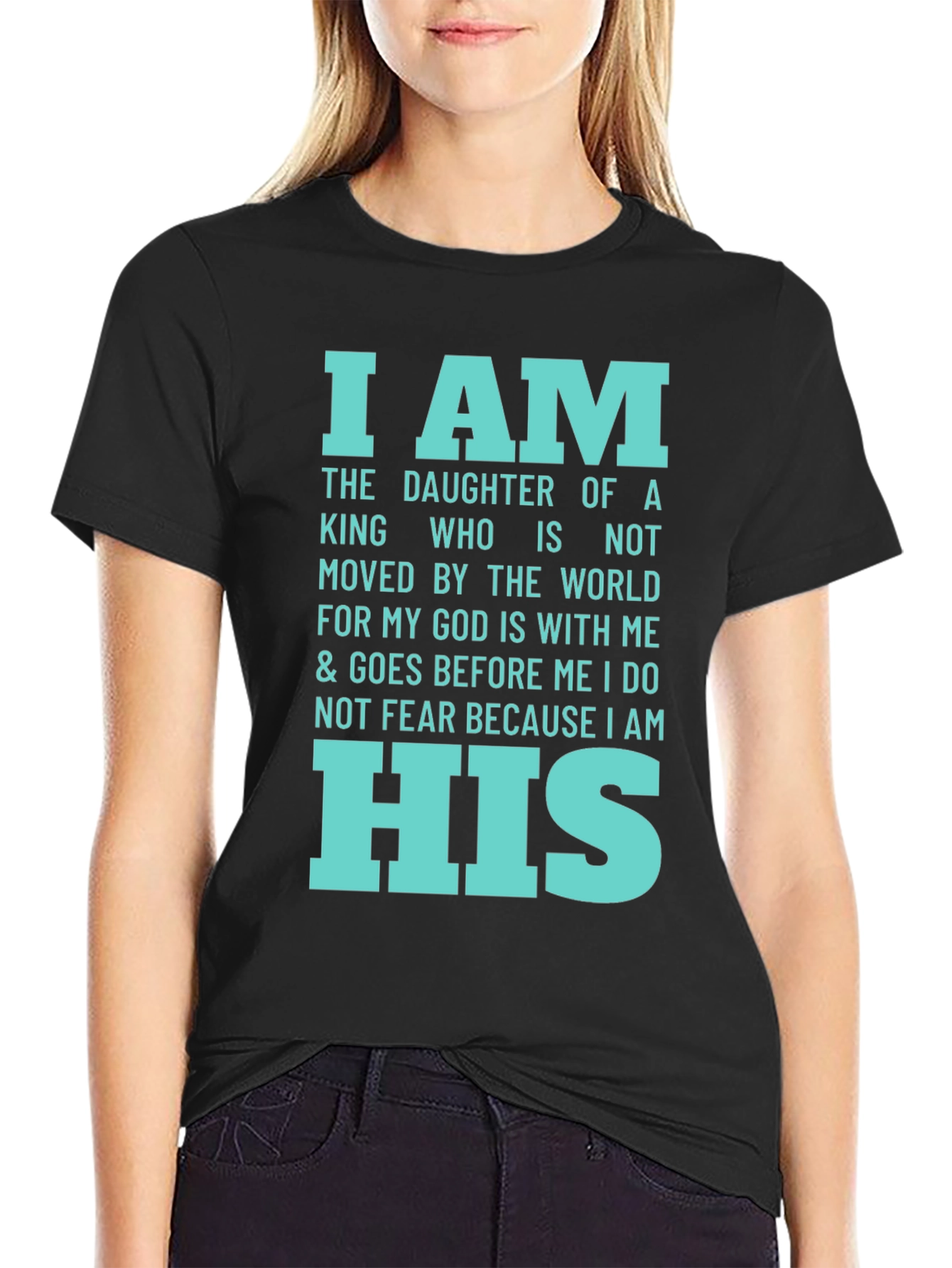 I Am His T-Shirt - Christian Faith Apparel