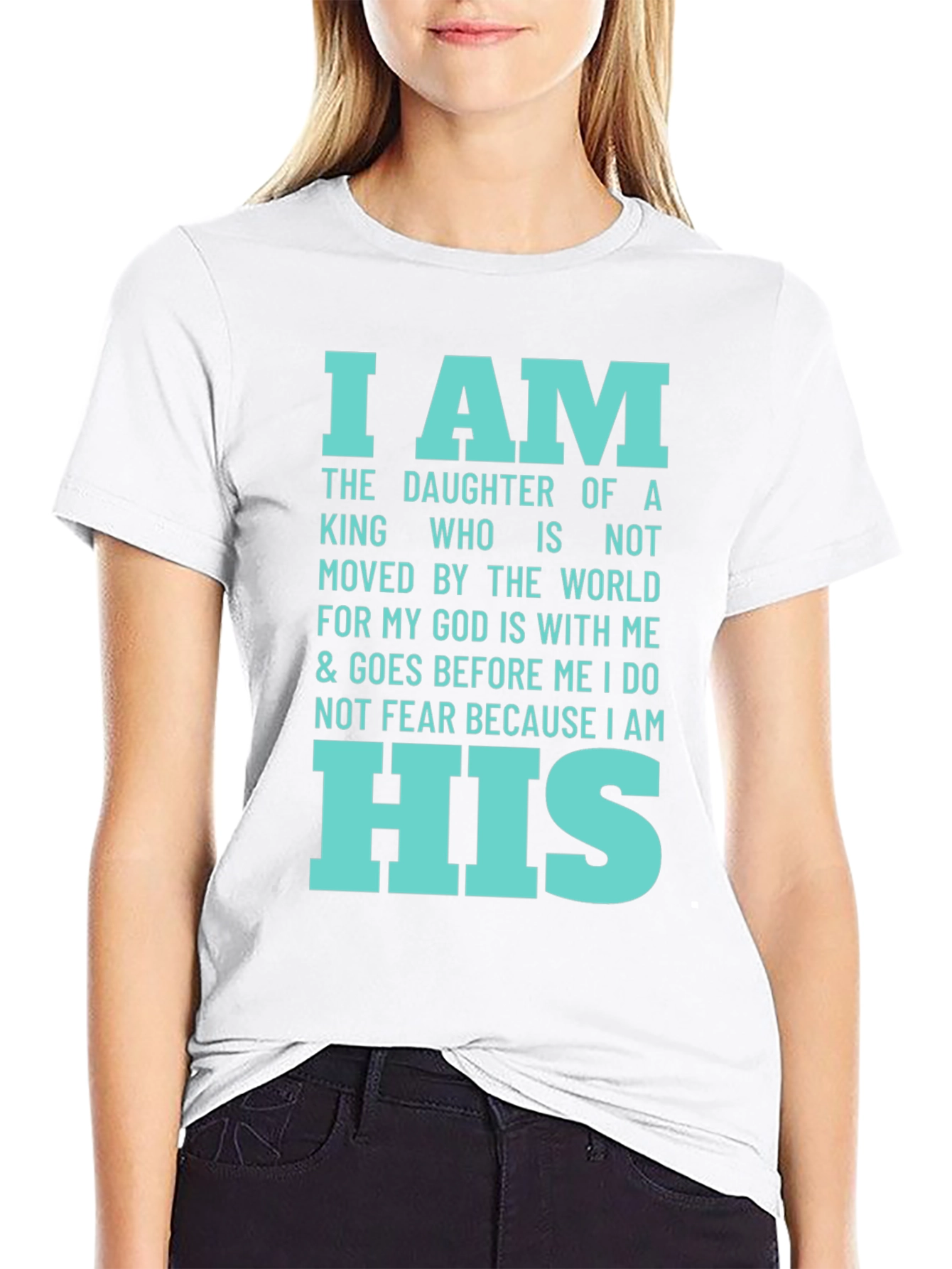 I Am His T-Shirt - Christian Faith Apparel