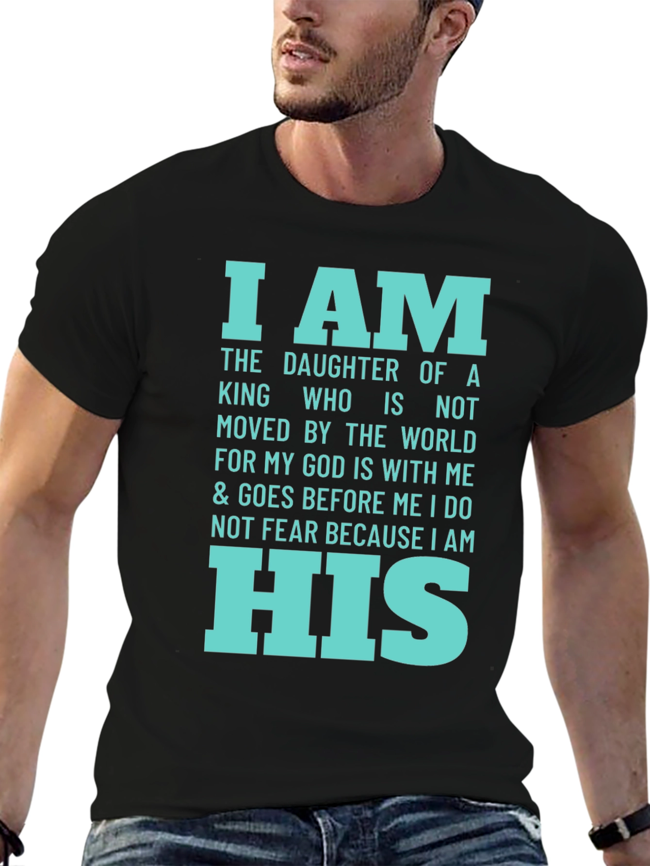 I Am His T-Shirt - Christian Faith Apparel