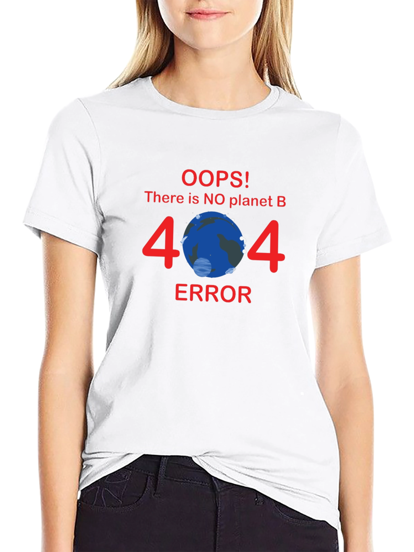 No Planet B Error 404 T-Shirt