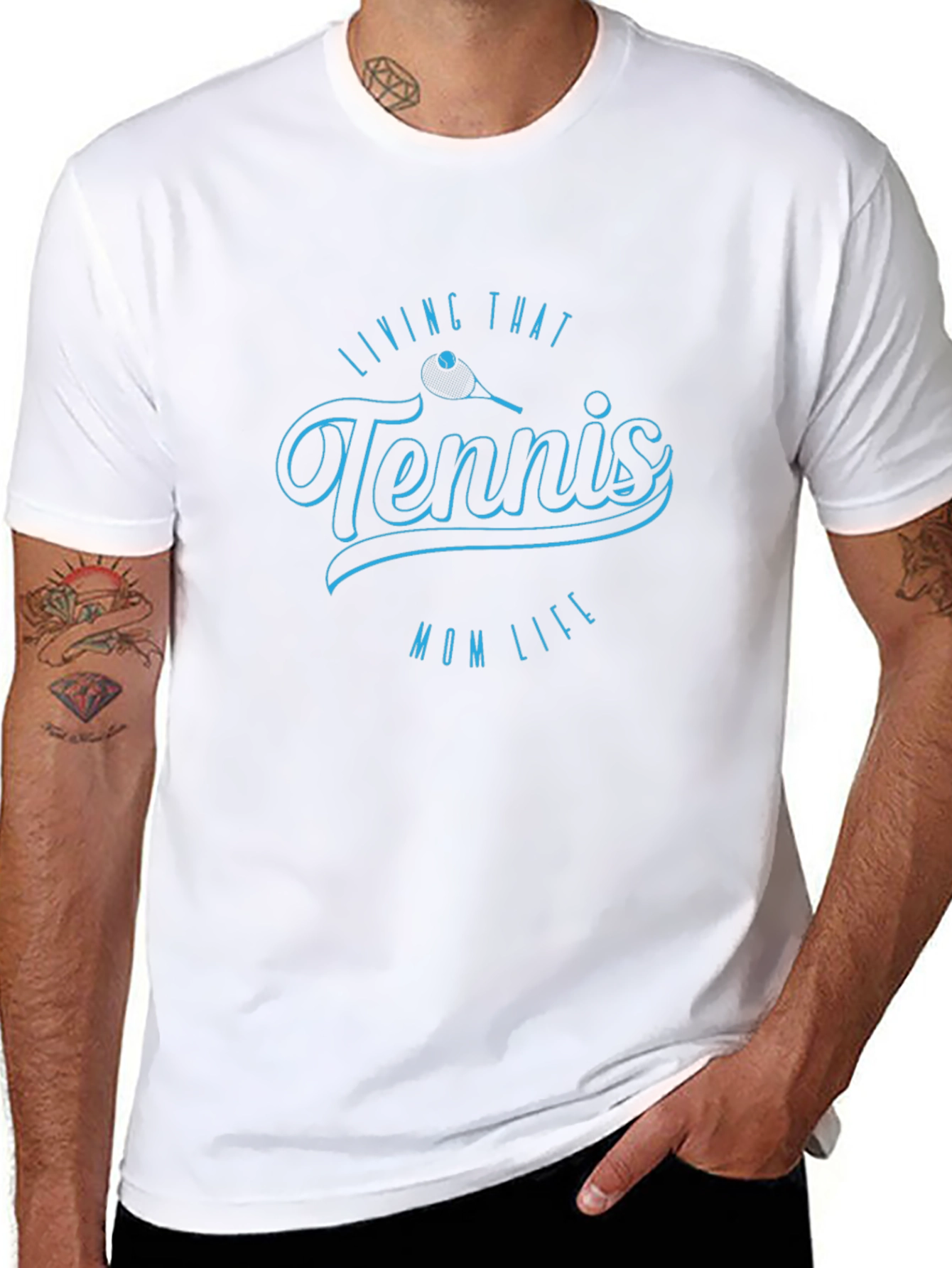 Tennis Mom Life Graphic Tee