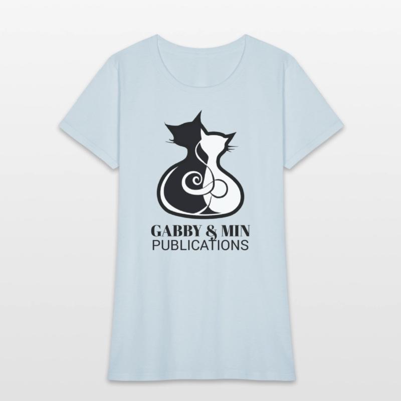 Gabby & Min Publications™ Black & White Logo