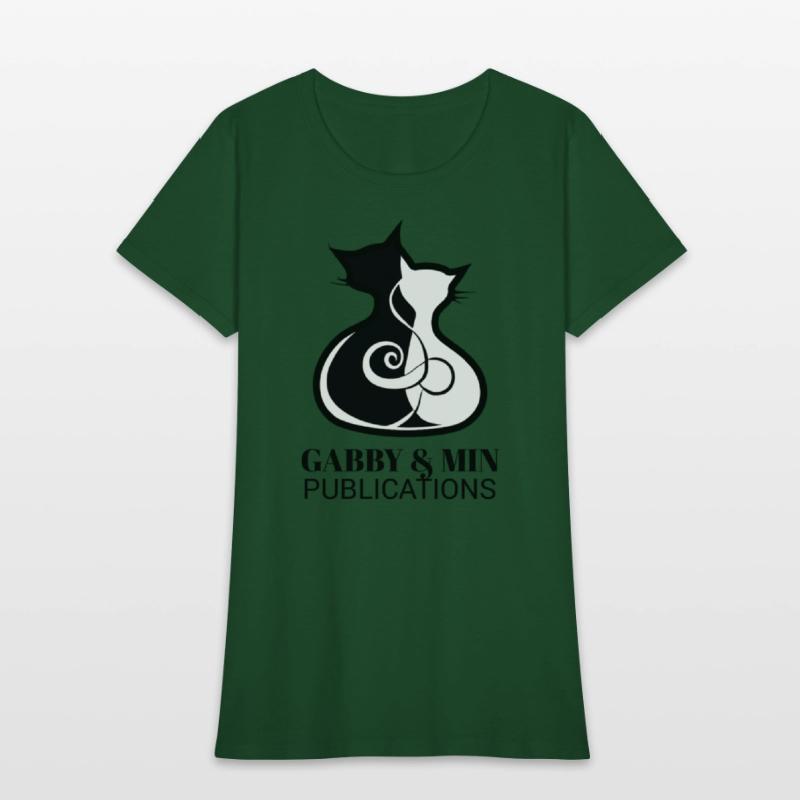 Gabby & Min Publications™ Black & White Logo