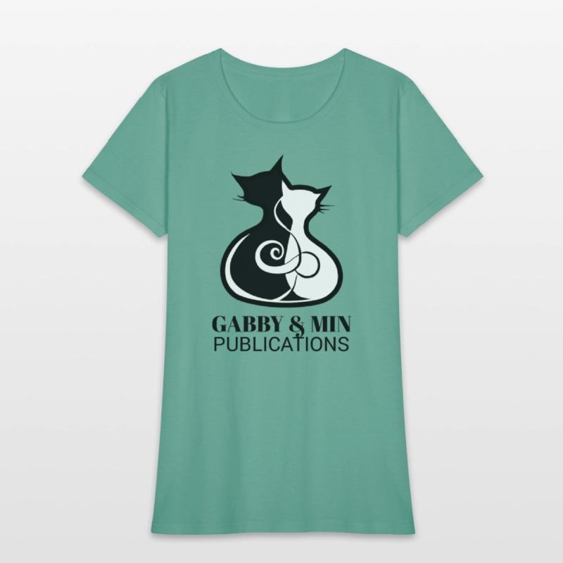 Gabby & Min Publications™ Black & White Logo