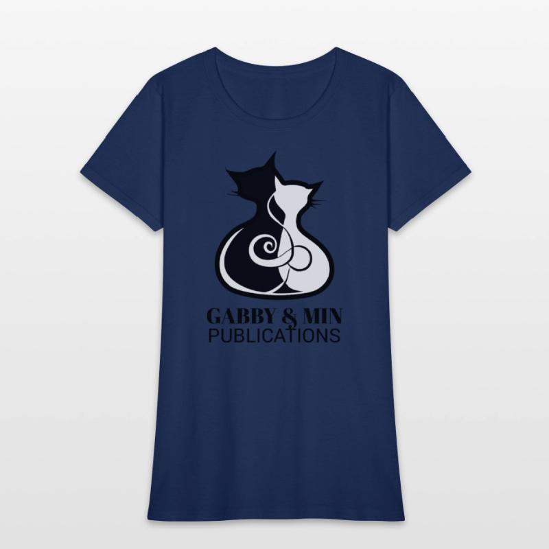 Gabby & Min Publications™ Black & White Logo
