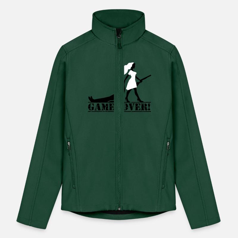 game over bride and groom