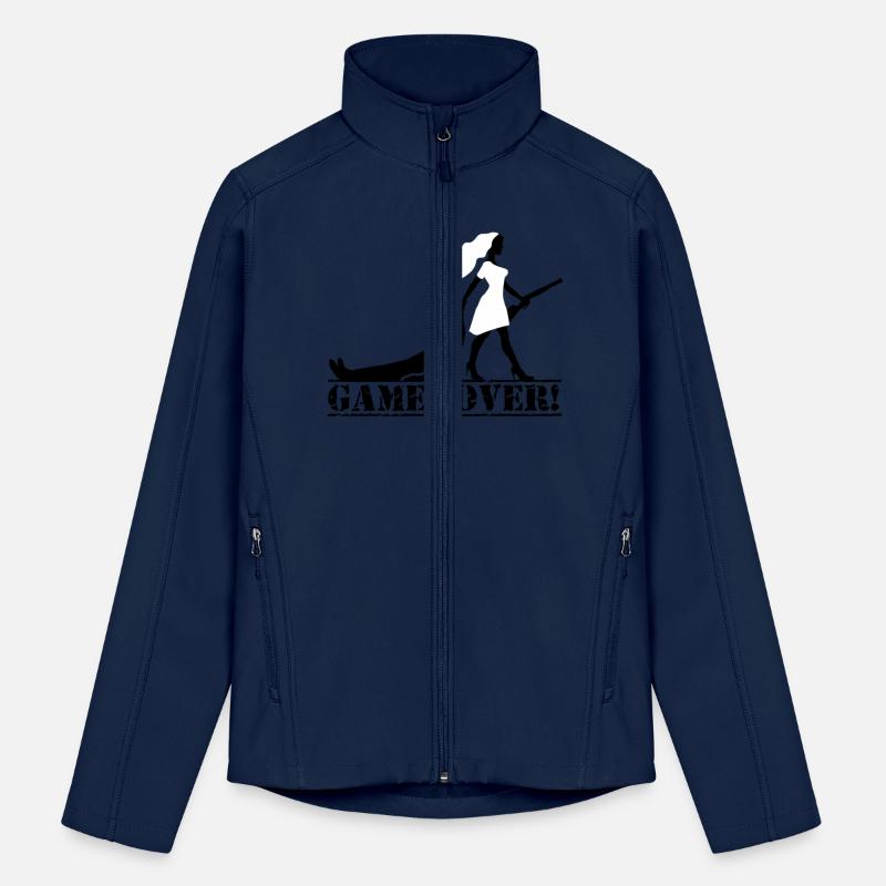 game over bride and groom