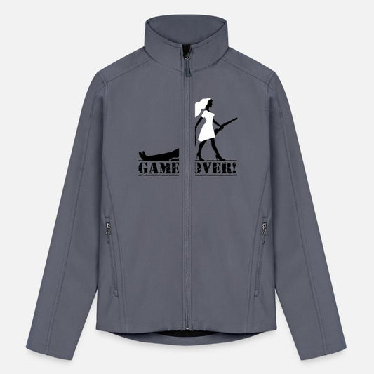 game over bride and groom