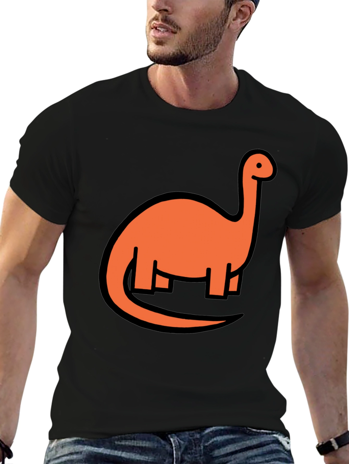 Dino Graphic Tee - Classic Black T-Shirt