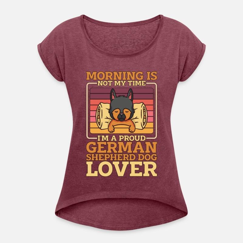 German Shepherd Dog Morning Is Not My Time Canine