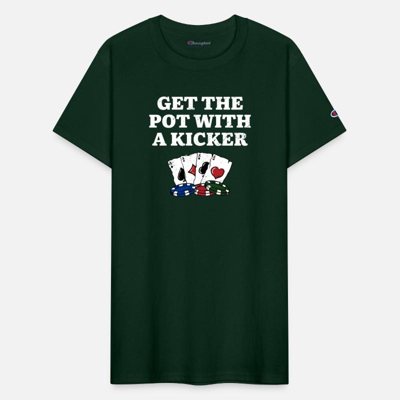 Get the Pot with a Kicker Poker Gambler Poker