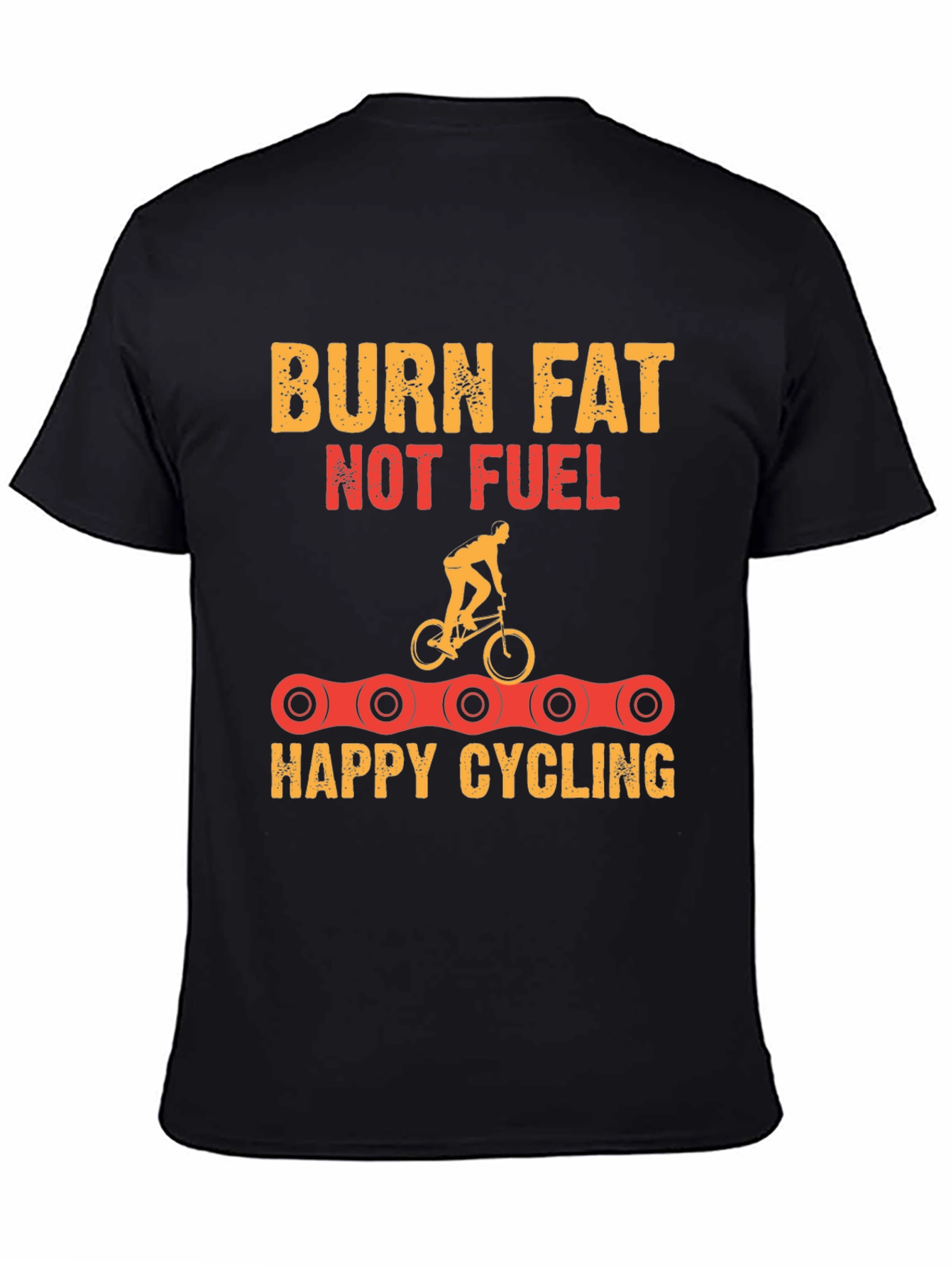 Burn Fat Cycling T-Shirt - Fitness Motivation Tee