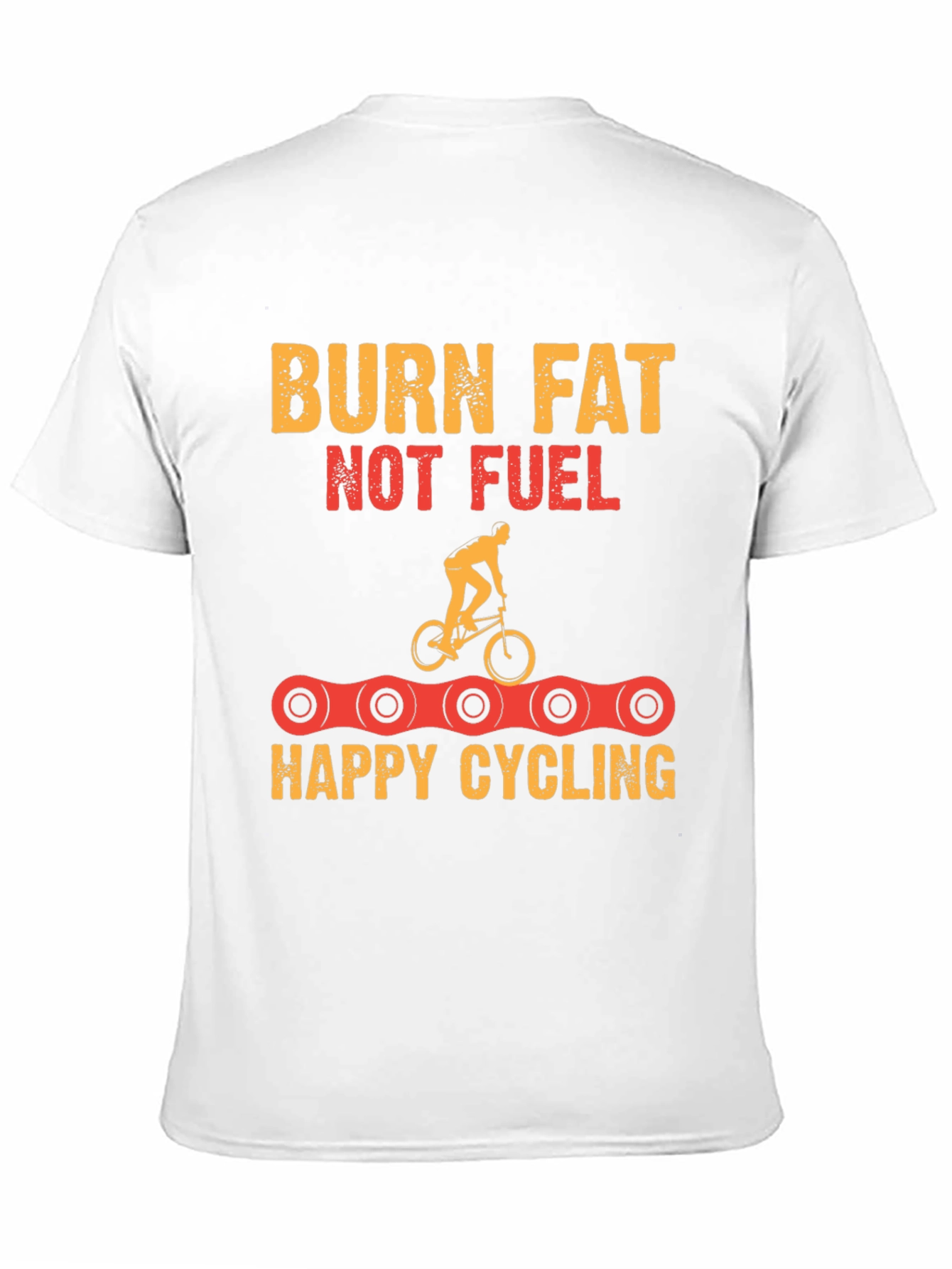 Burn Fat Cycling T-Shirt - Fitness Motivation Tee