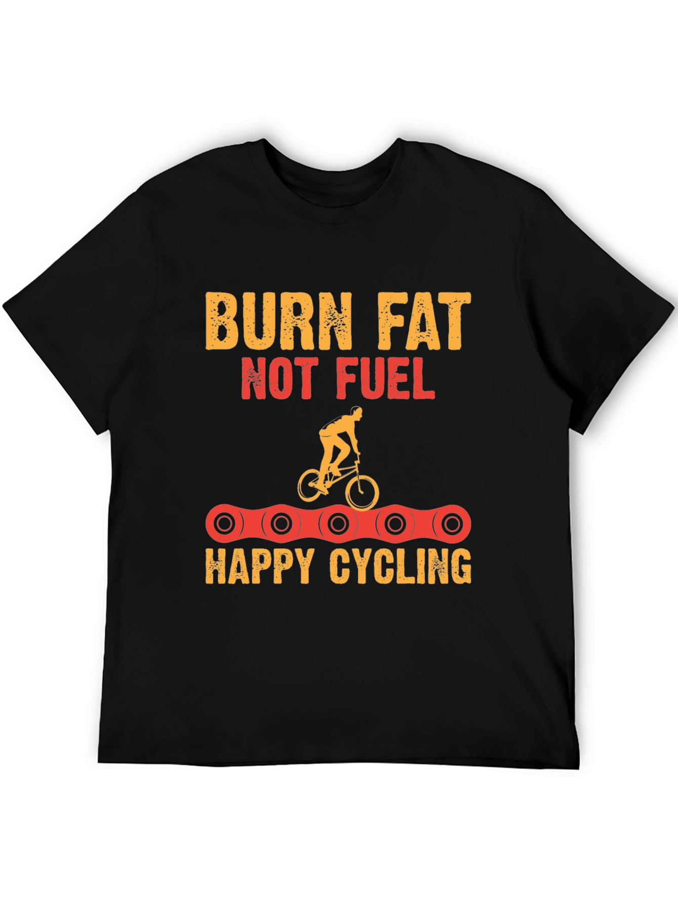 Burn Fat Cycling T-Shirt - Fitness Motivation Tee