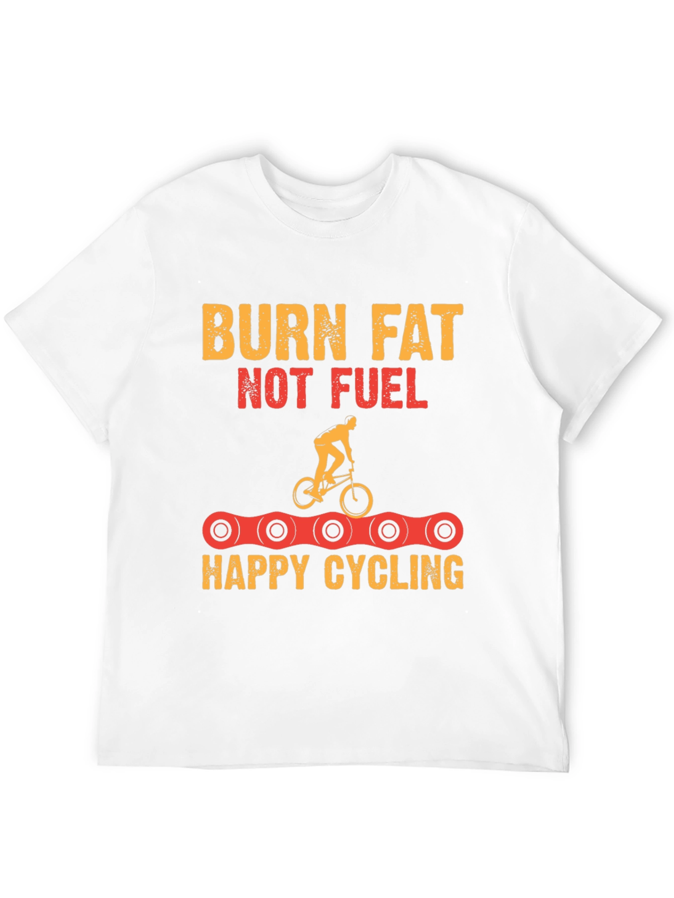 Burn Fat Cycling T-Shirt - Fitness Motivation Tee