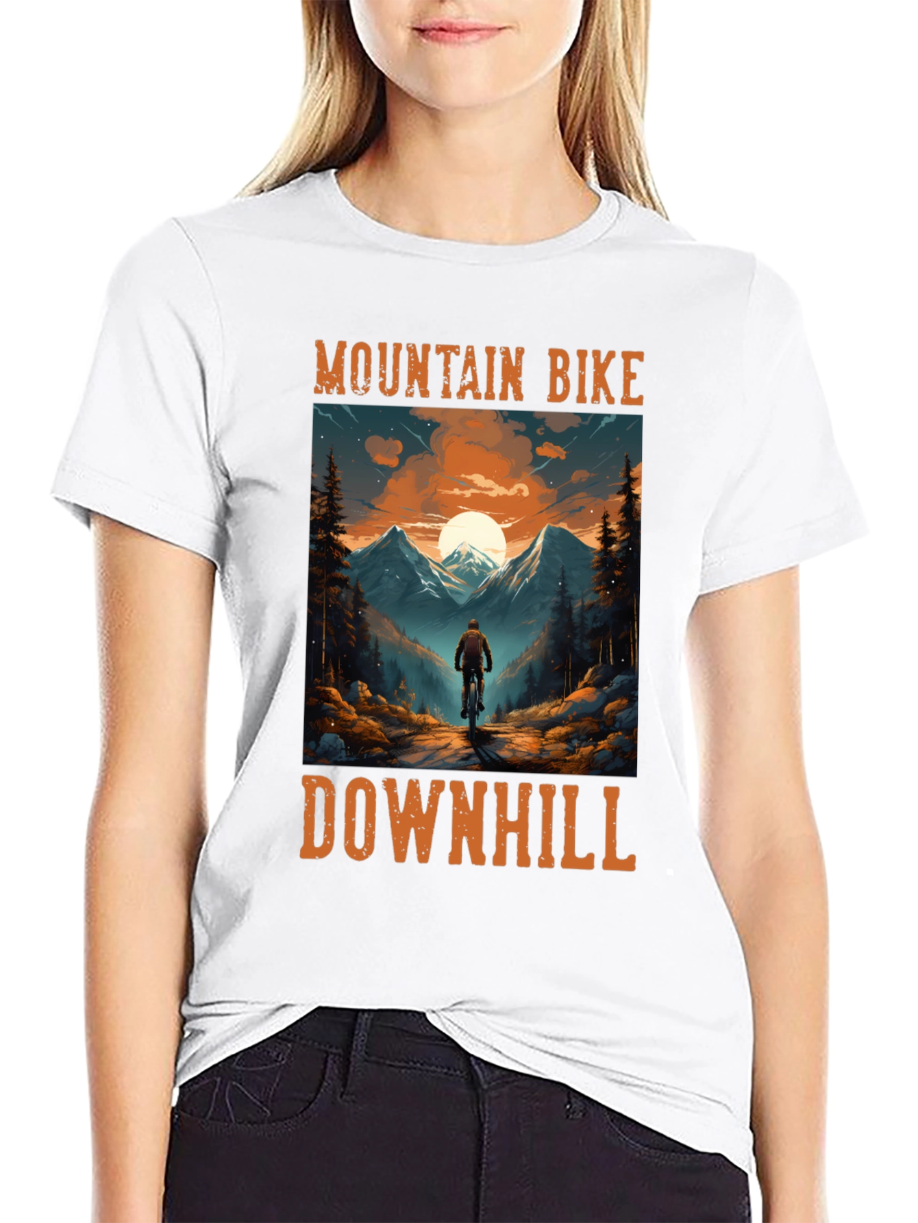 Mountain Bike Downhill T-Shirt