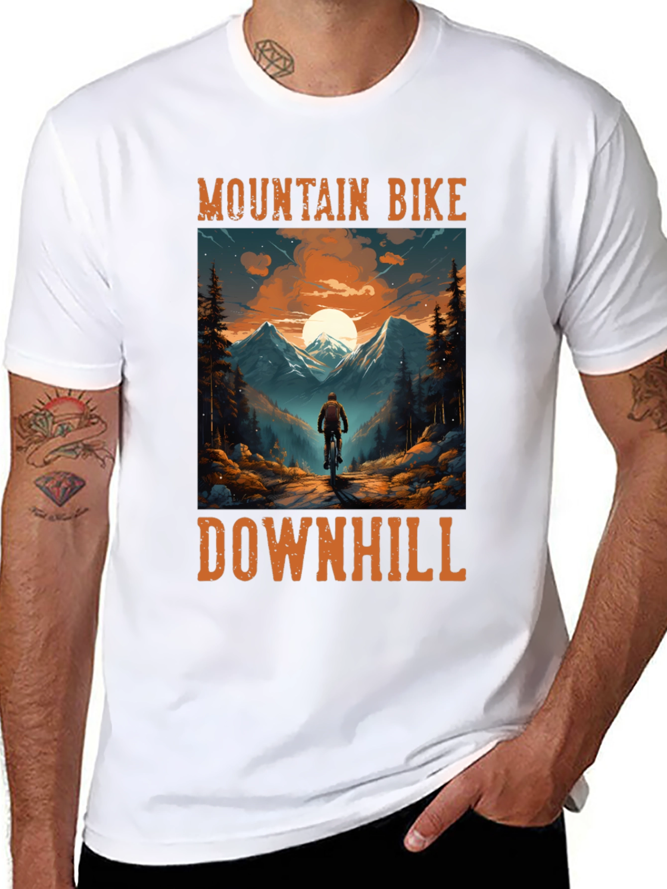 Mountain Bike Downhill T-Shirt