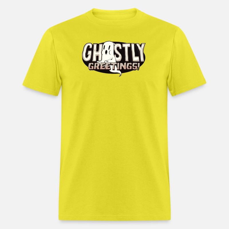 Ghostly Greetings Cute Halloween Ghost Design