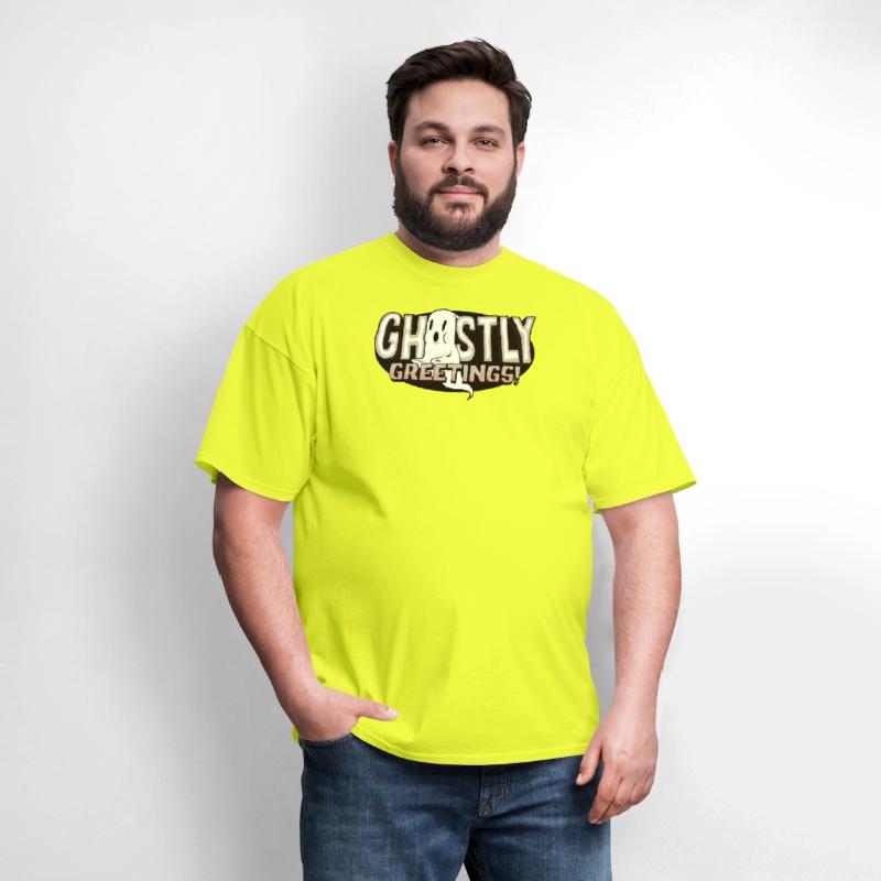 Ghostly Greetings Cute Halloween Ghost Design