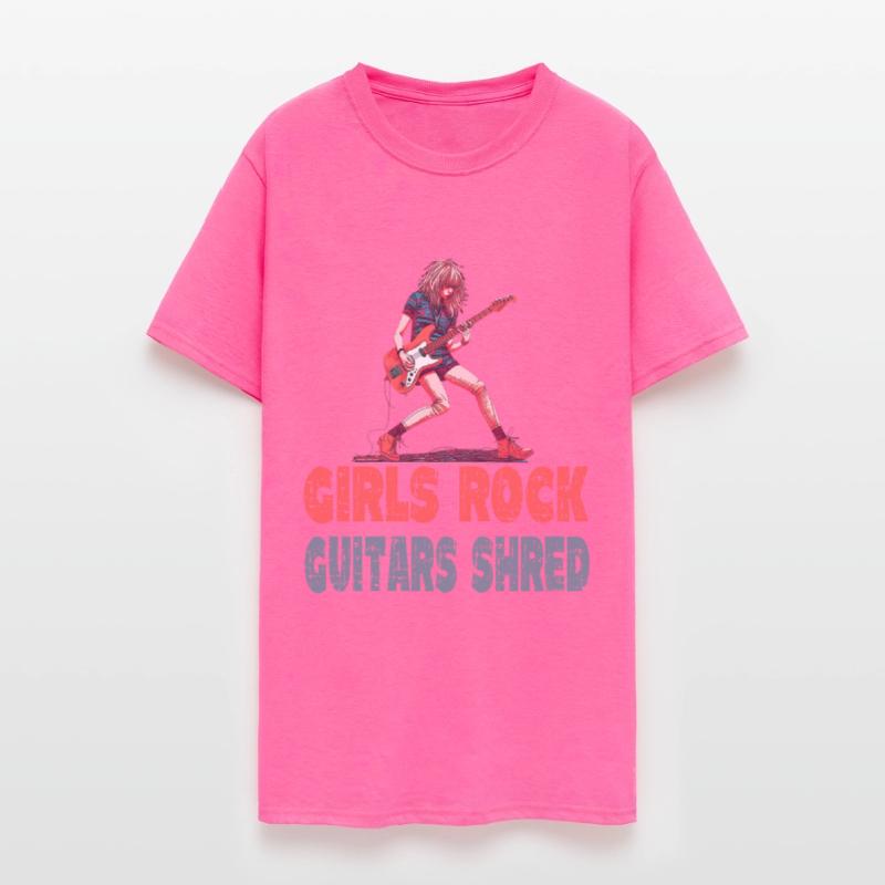 Gilrs Rock Guitar Shrek