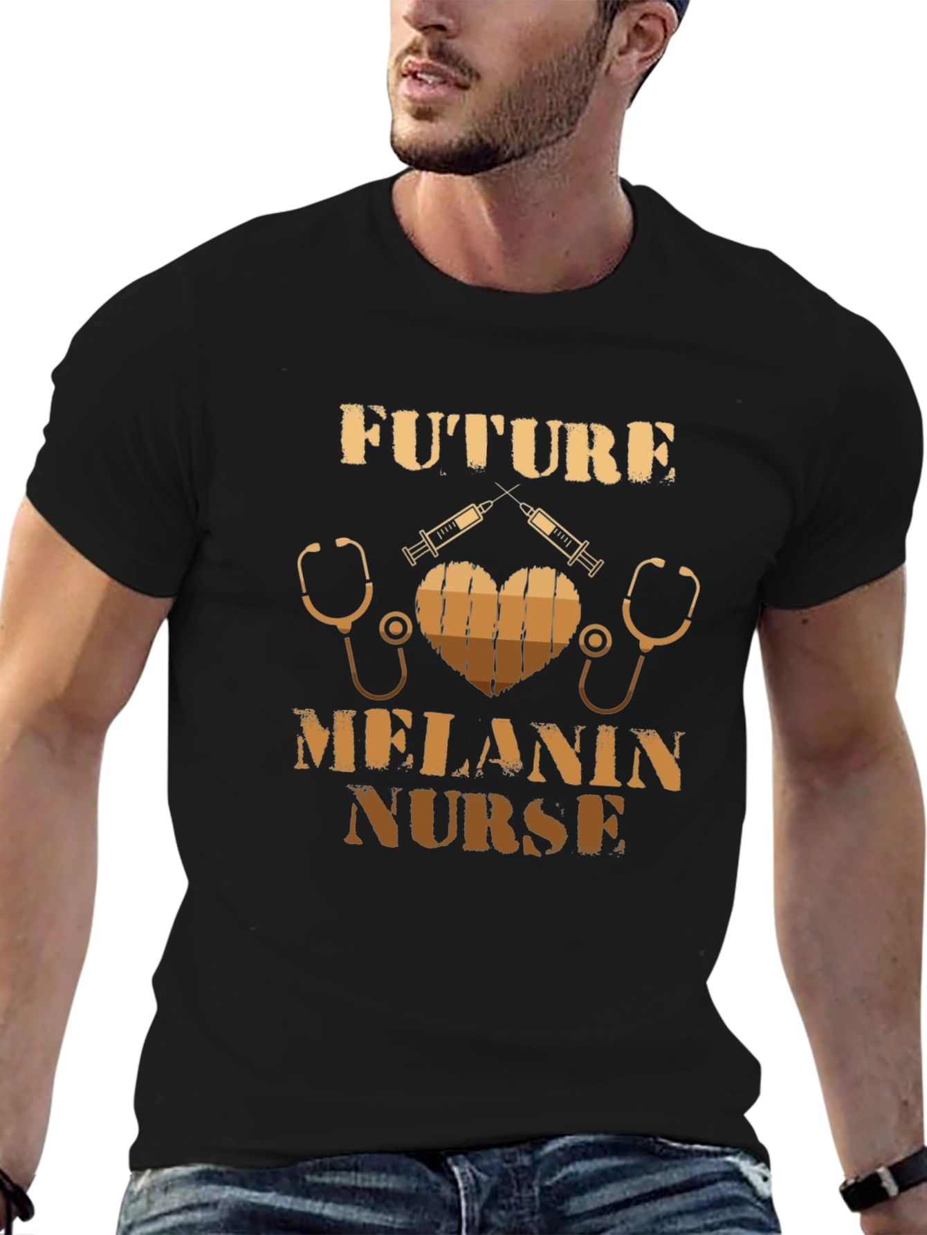 Future Melanin Nurse Graphic Tee