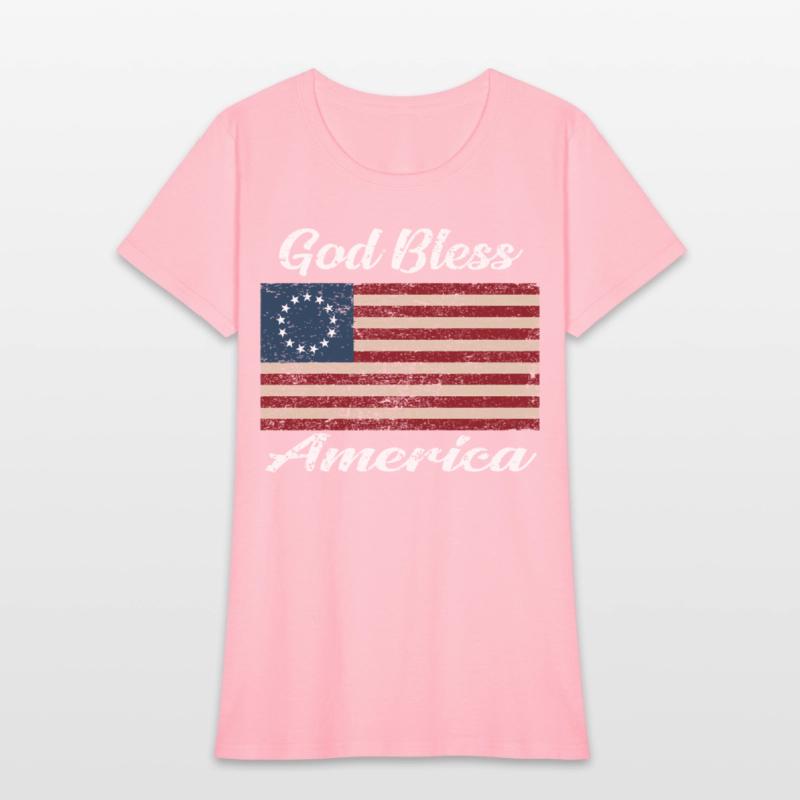 God Bless America Flag 1776 Betsy Ross