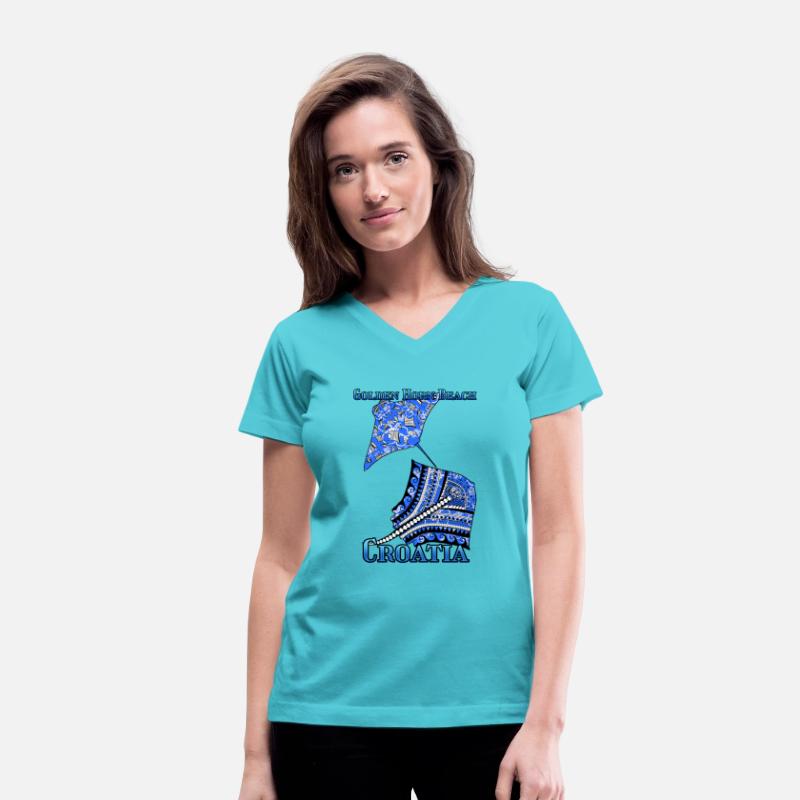 Golden Horn Beach Vacation Tribal Stingrays